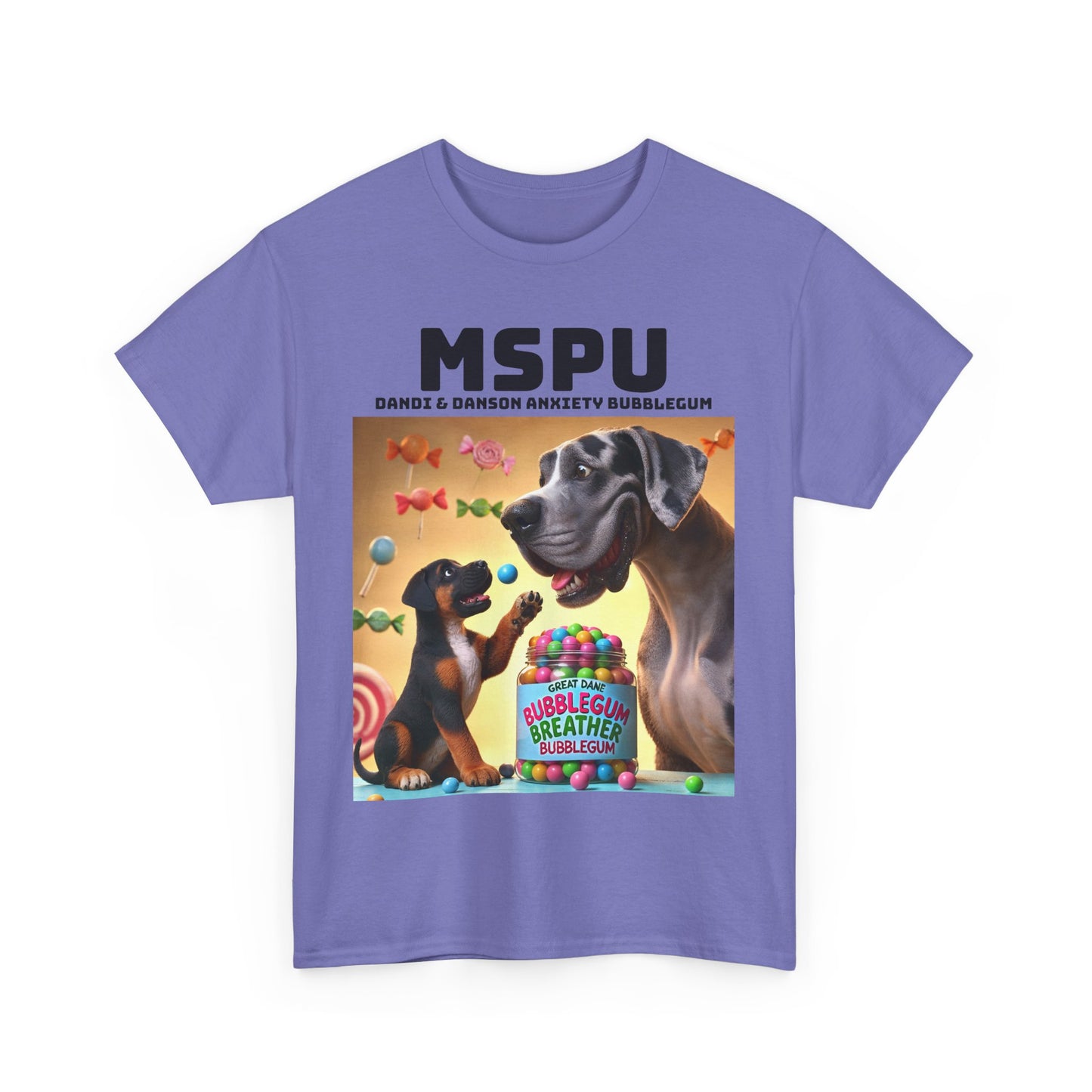 MSPU Candy Fan T-shirt - Anxiety Bubblegum