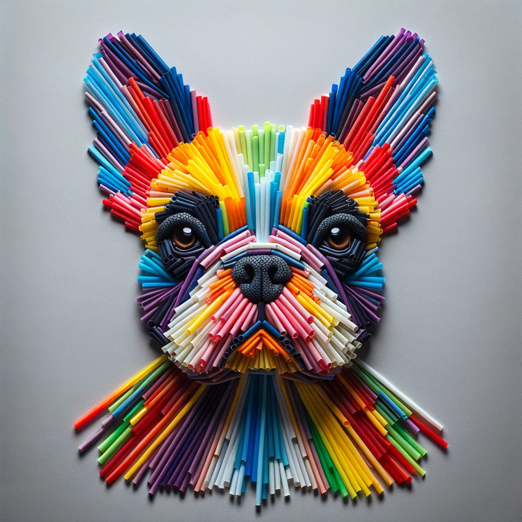 Material Magic - Momo & Sasa Custom Pet Portrait - Pet Imagination
