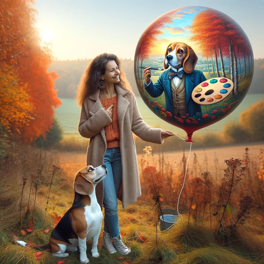 Breezy Bubbles - Momo & Sasa Custom Pet Balloon