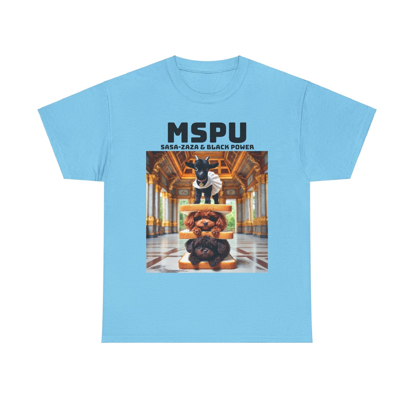 MSPU Sasa-Zaza T-shirt - Black Power