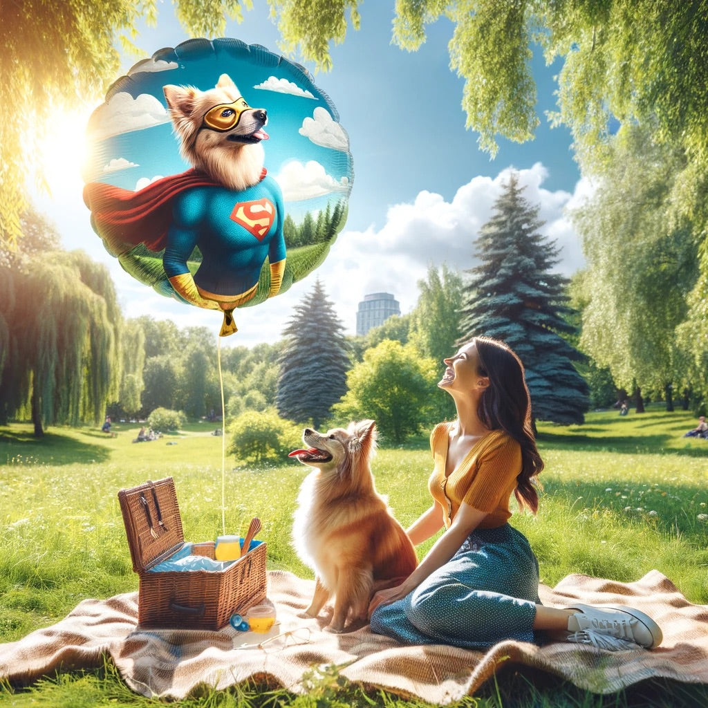 Breezy Bubbles - Momo & Sasa Custom Pet Balloon