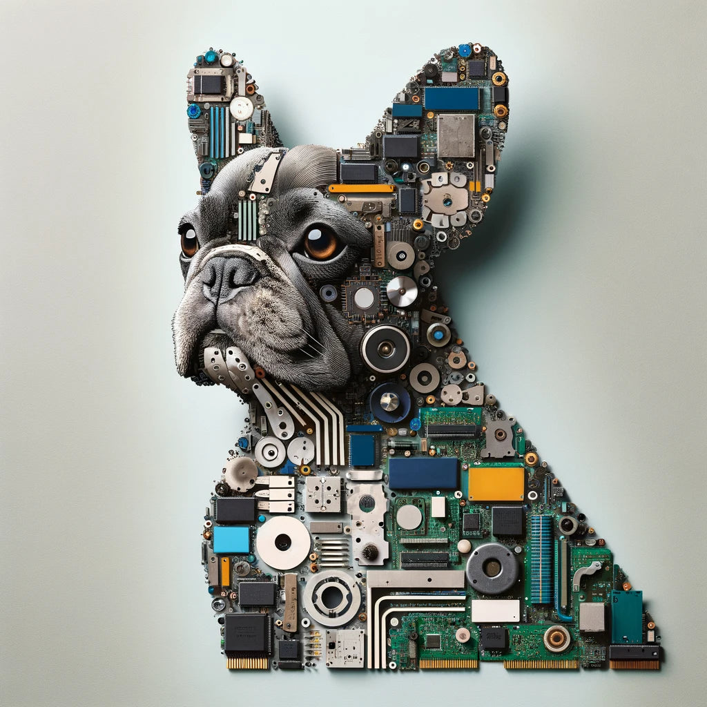Material Magic - Momo & Sasa Custom Pet Portrait - Pet Imagination