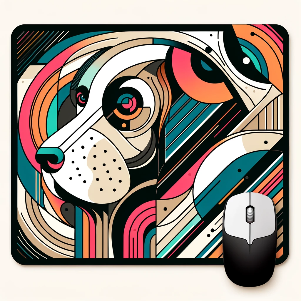 PawPad Delight - Momo & Sasa Custom Pet Mouse Pad