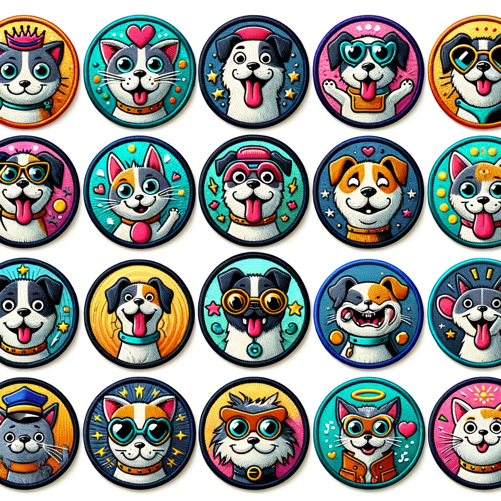 Stitch Pals Patches - Momo & Sasa Custom Pet Patch