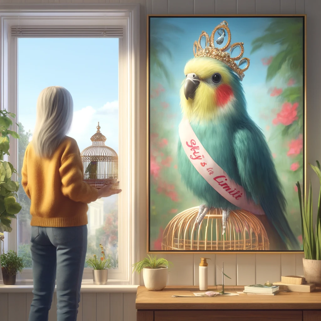 Whimsical Paws - Momo & Sasa Custom Pet Framed Print