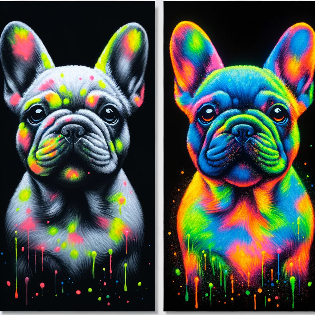 Material Magic - Momo & Sasa Custom Pet Portrait - Pet Imagination
