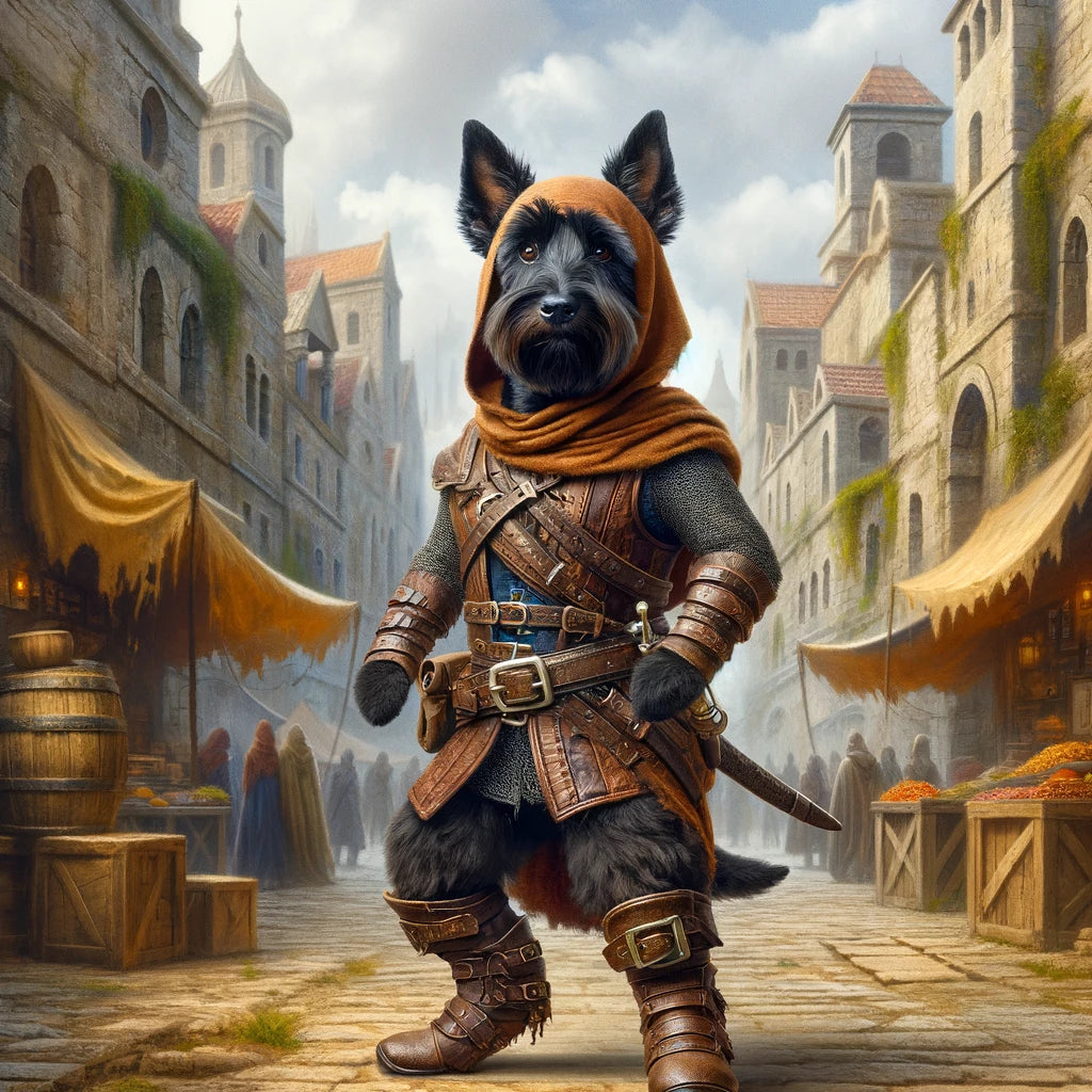 Paws & Prestige - Momo & Sasa Custom Pet Portrait - Pet Fantasy World
