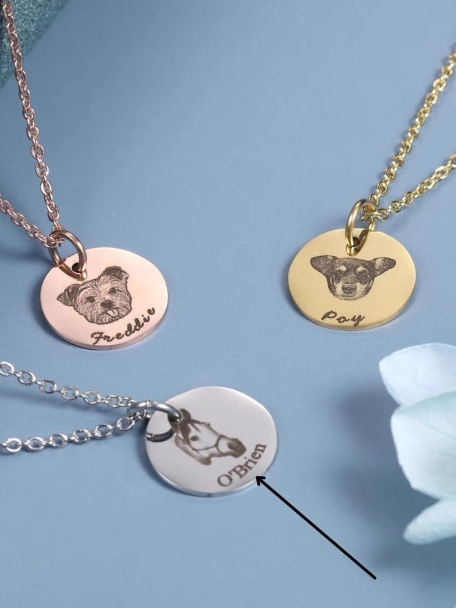 Custom pet necklace - My Store