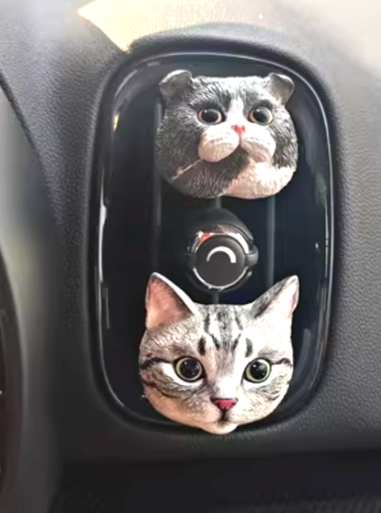 Petite aroma - Momo & Sasa Custom Pet Handicraft - Pet Head Scent Stone In-Car