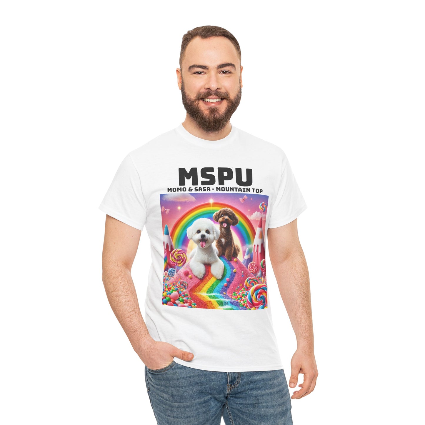 MSPU Momo & Sasa T-shirt - On the Top of the Mountain