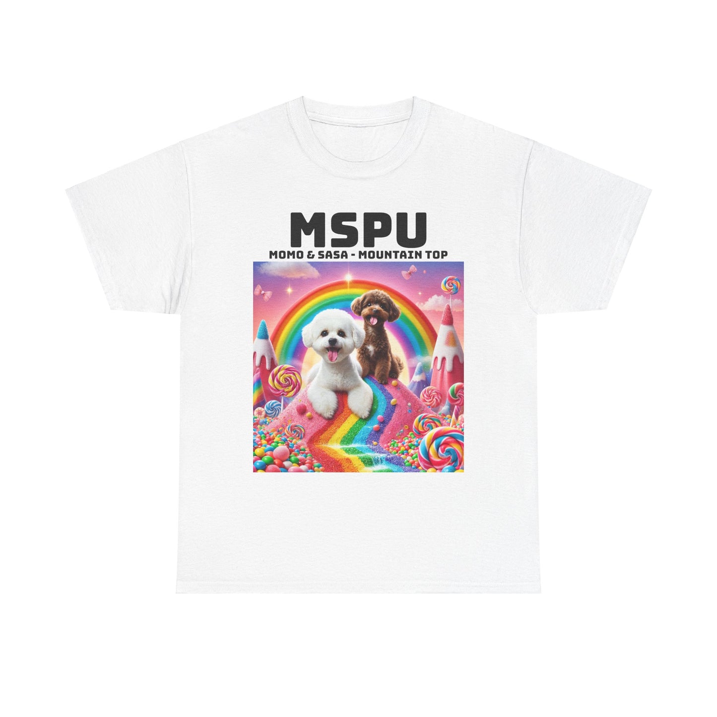 MSPU Momo & Sasa T-shirt - On the Top of the Mountain