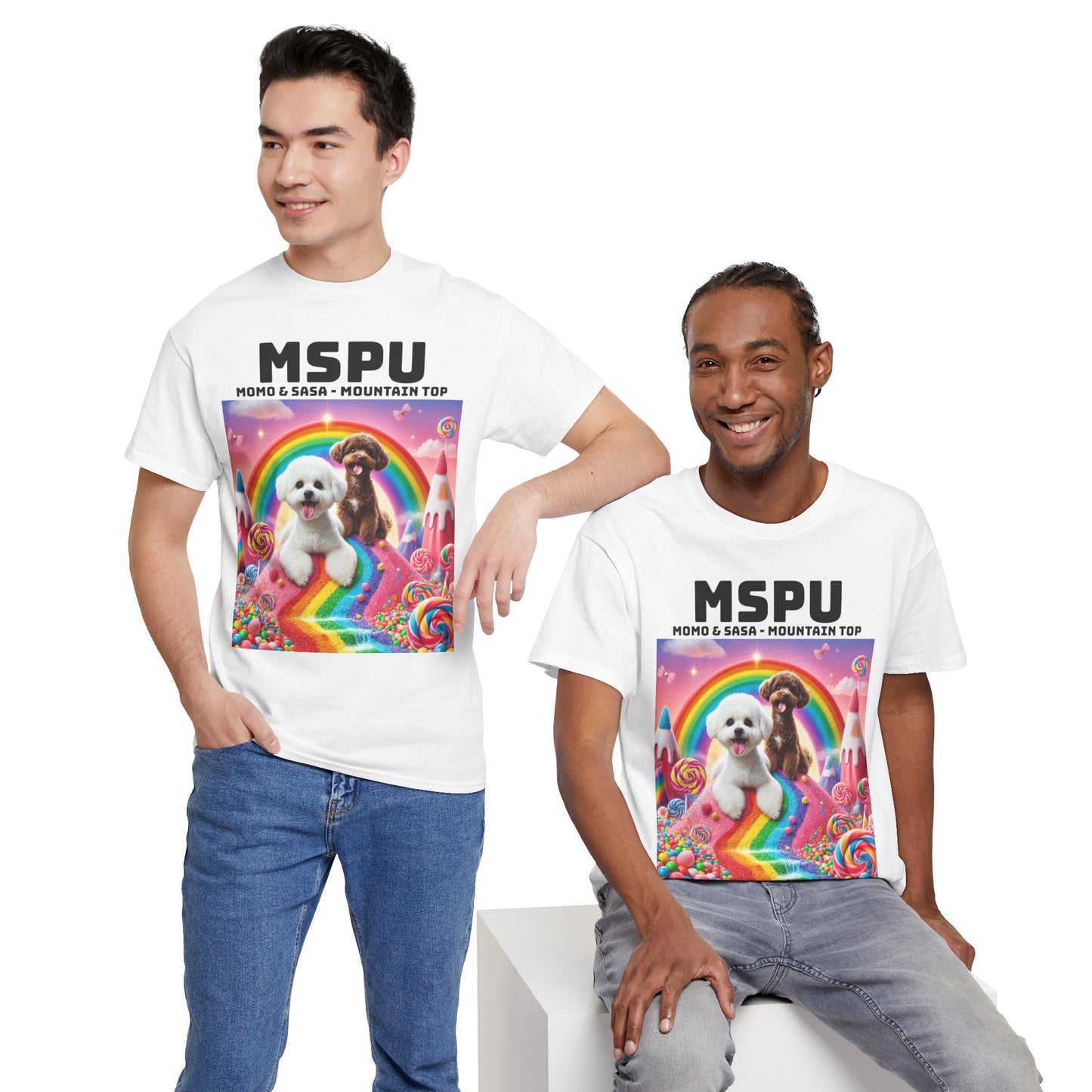 MSPU Momo & Sasa T-shirt - On the Top of the Mountain