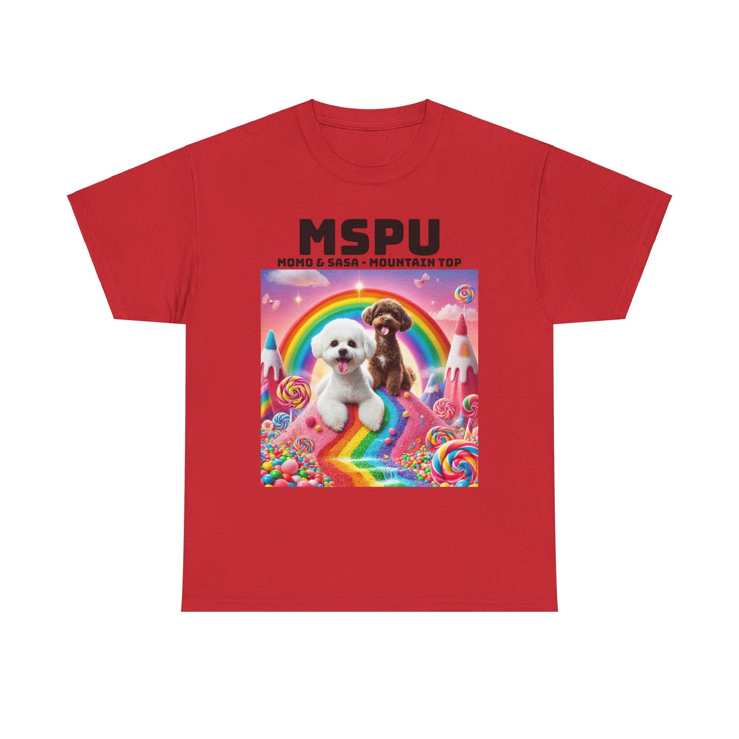 MSPU Momo & Sasa T-shirt - On the Top of the Mountain