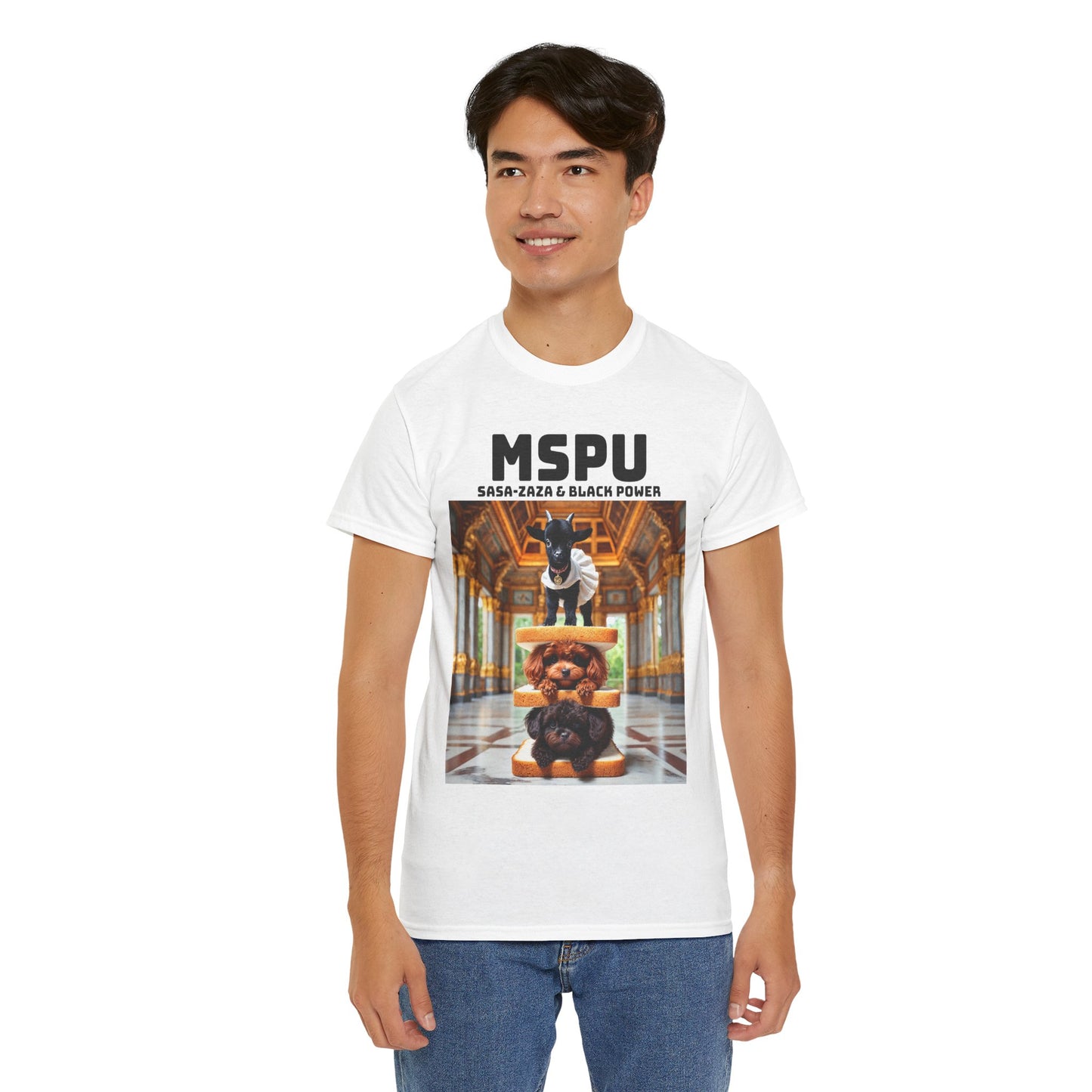 MSPU Sasa-Zaza T-shirt - Black Power