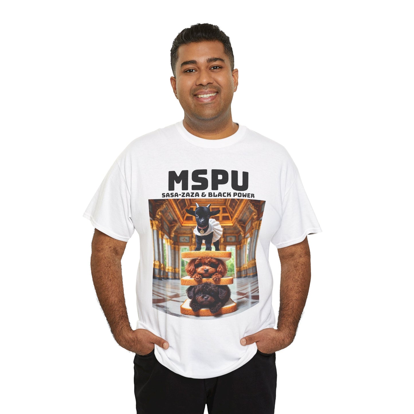 MSPU Sasa-Zaza T-shirt - Black Power