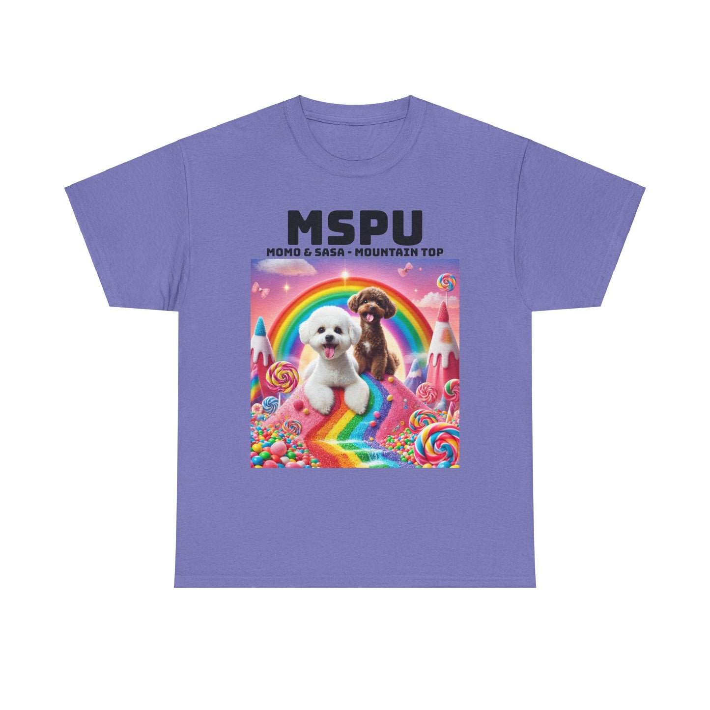 MSPU Momo & Sasa T-shirt - On the Top of the Mountain