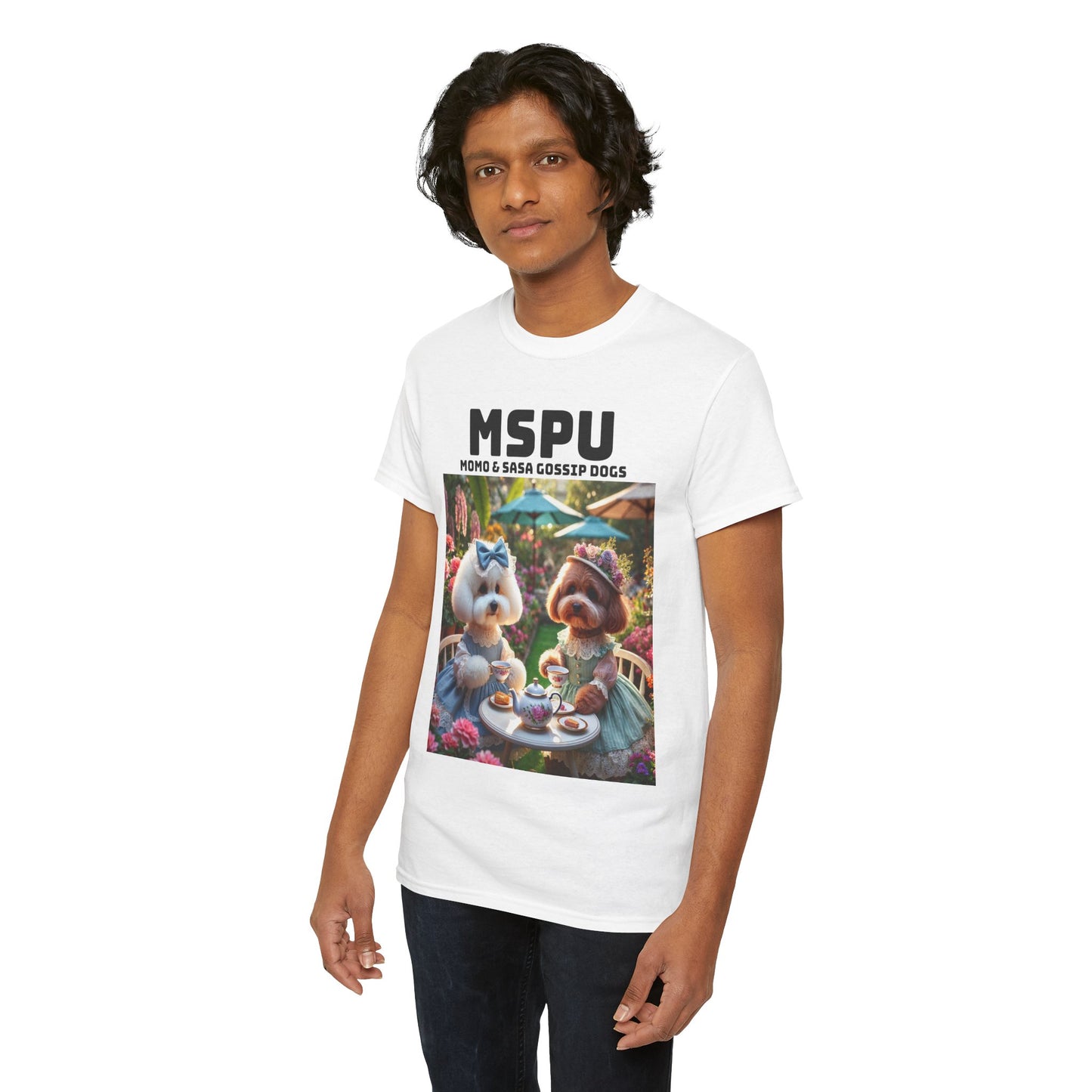 MSPU Momo & Sasa T-shirt - Gossip Dogs