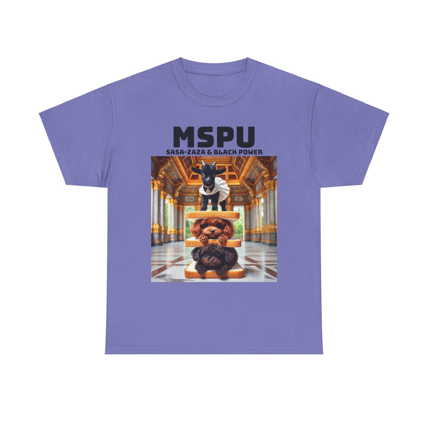 MSPU Sasa-Zaza T-shirt - Black Power