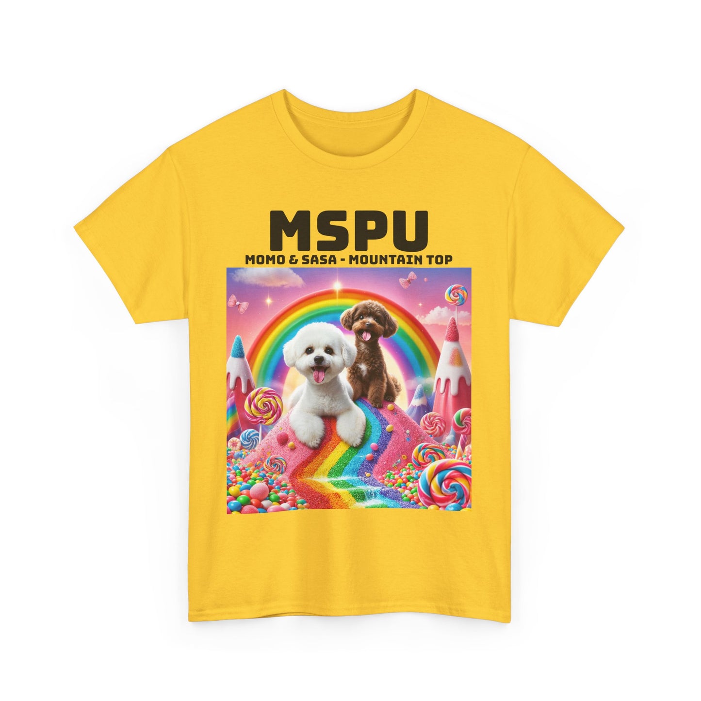 MSPU Momo & Sasa T-shirt - On the Top of the Mountain