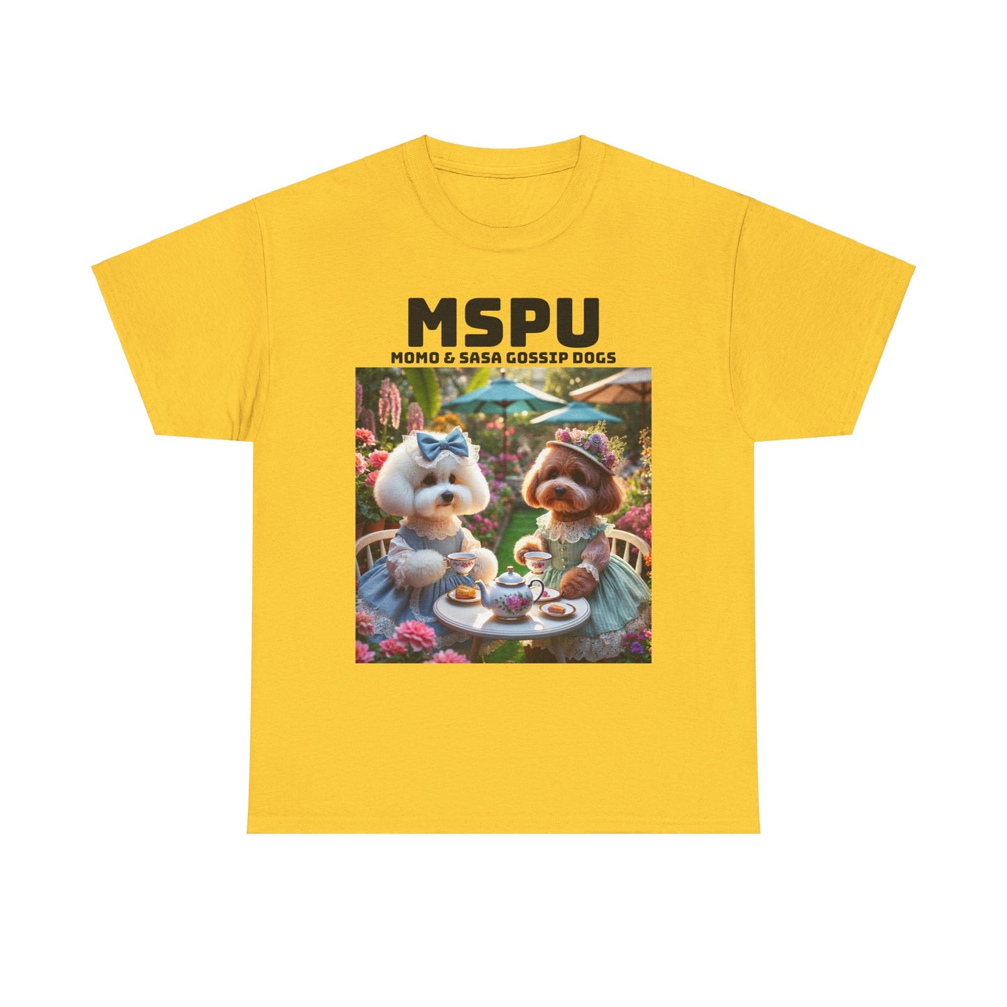 MSPU Momo & Sasa T-shirt - Gossip Dogs