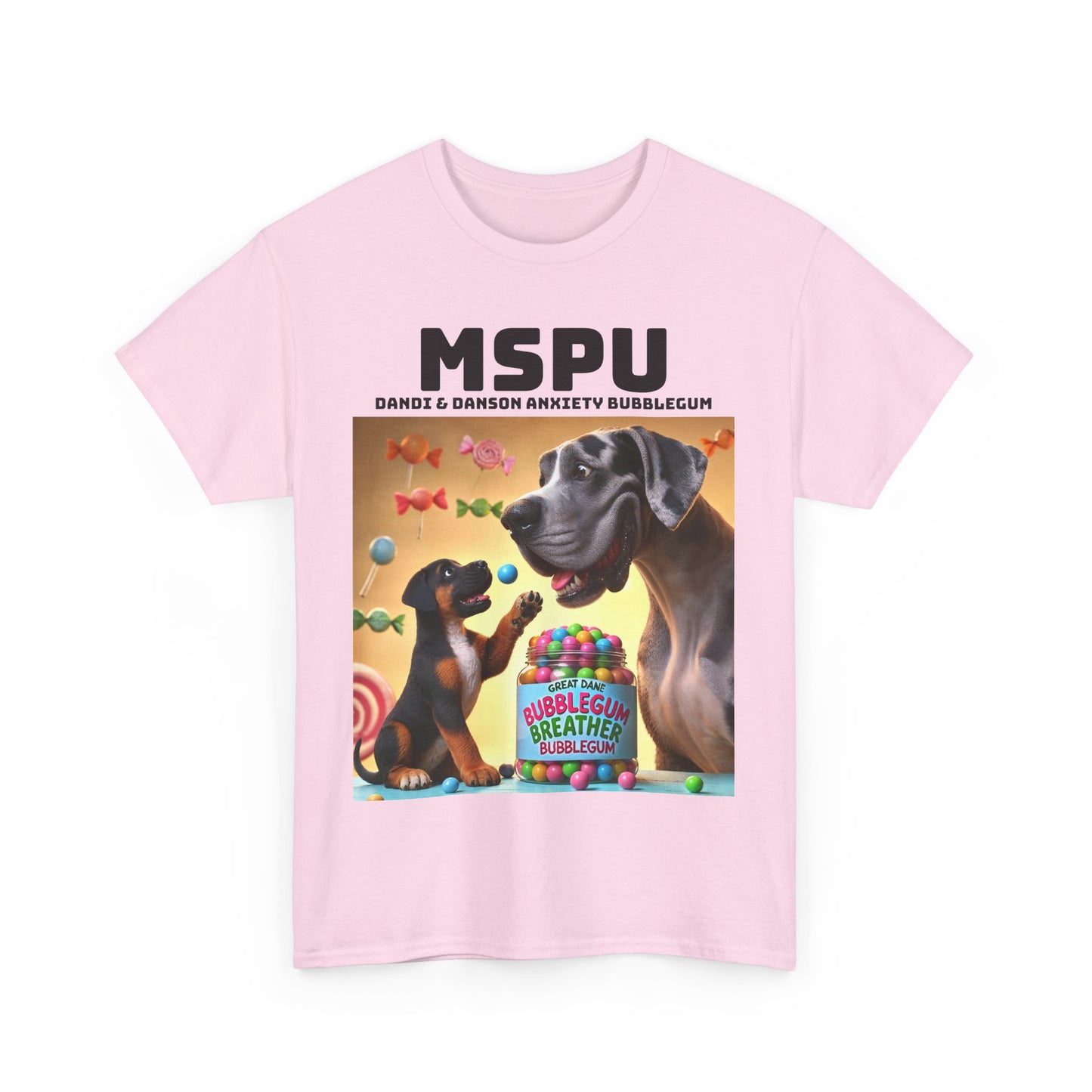 MSPU Candy Fan T-shirt - Anxiety Bubblegum