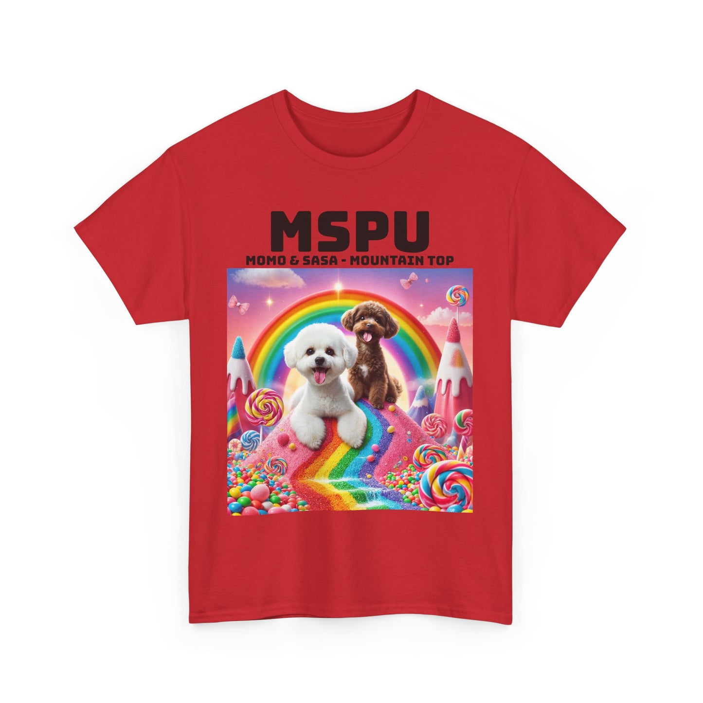 MSPU Momo & Sasa T-shirt - On the Top of the Mountain