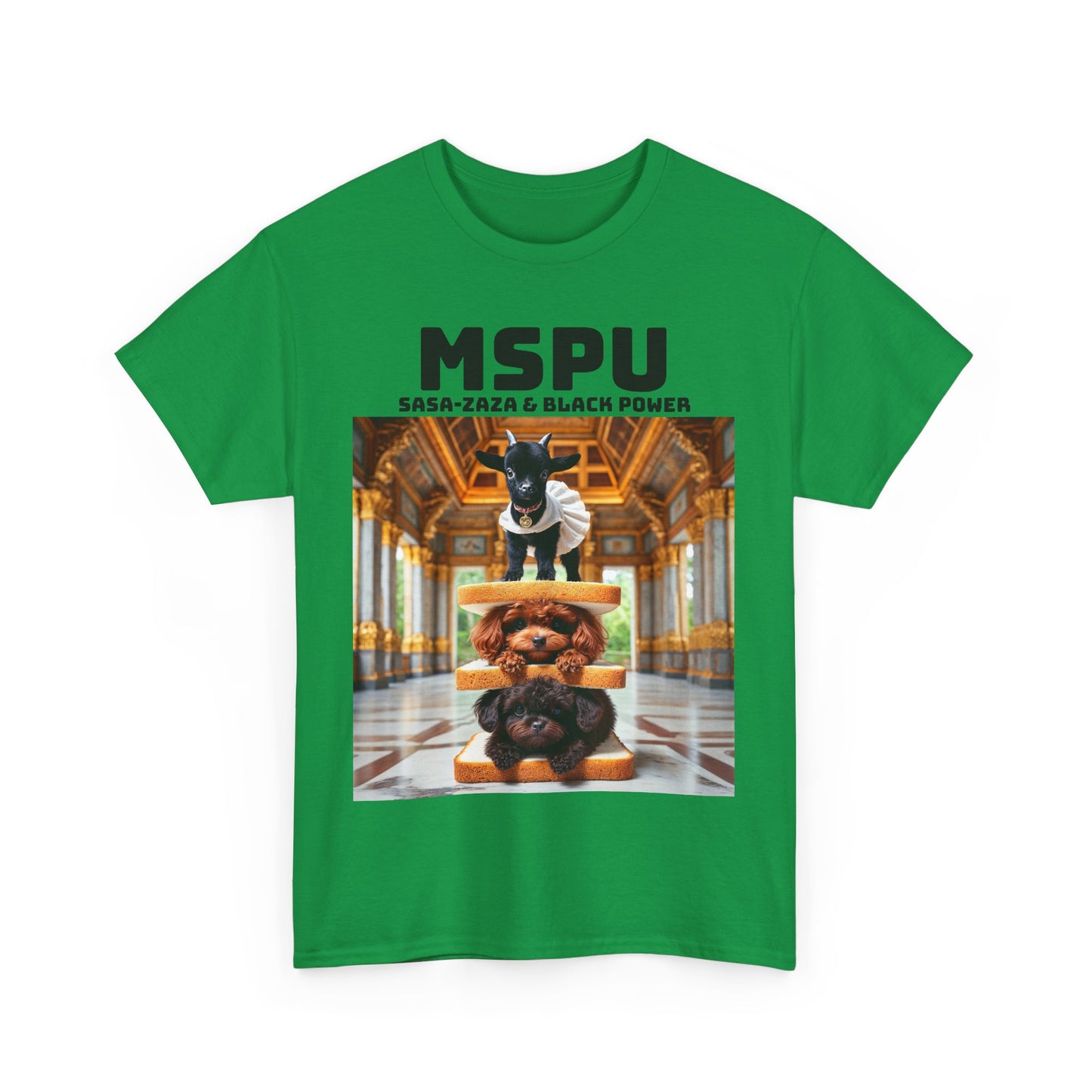 MSPU Sasa-Zaza T-shirt - Black Power