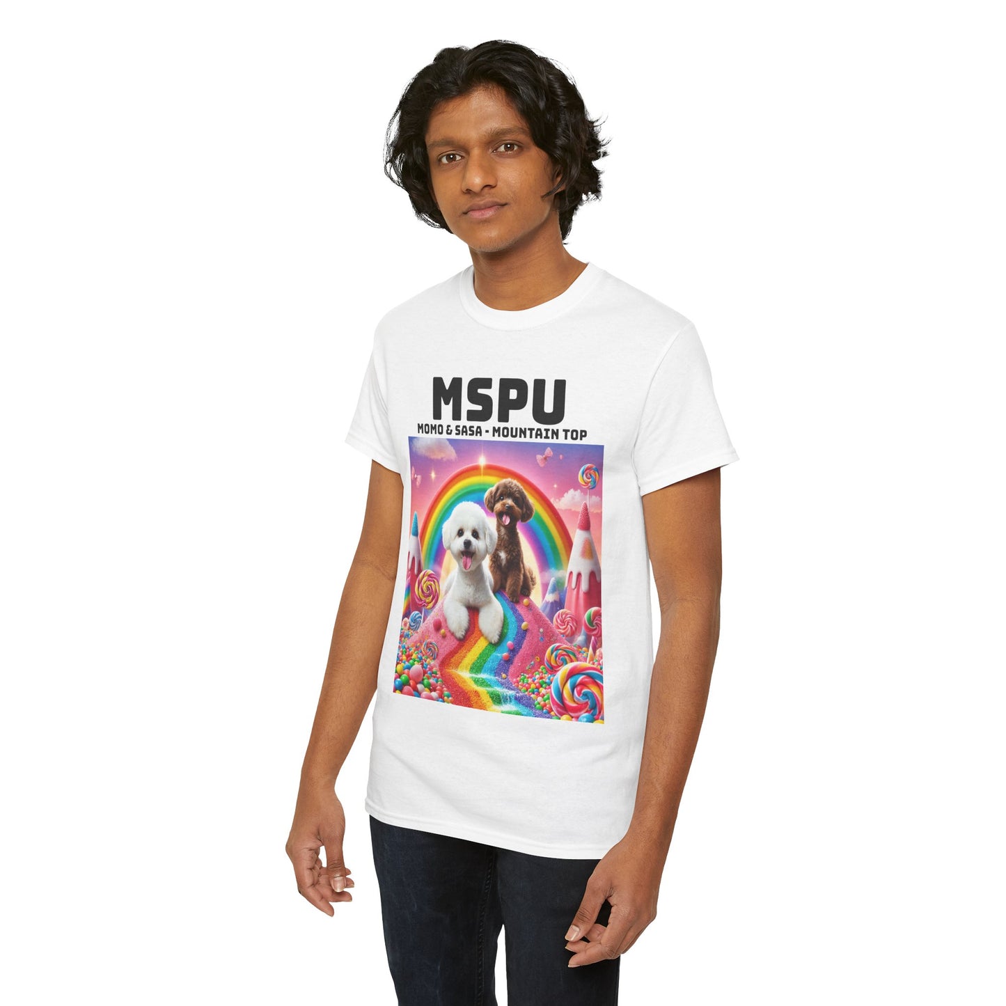 MSPU Momo & Sasa T-shirt - On the Top of the Mountain