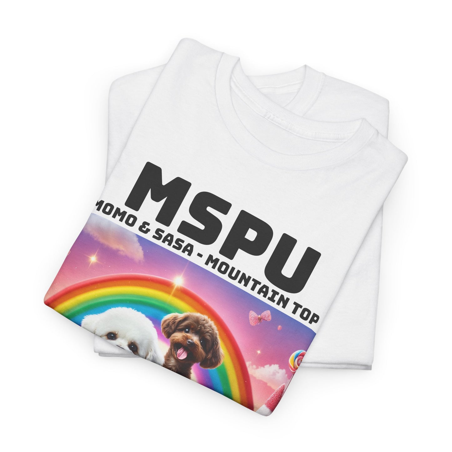 MSPU Momo & Sasa T-shirt - On the Top of the Mountain