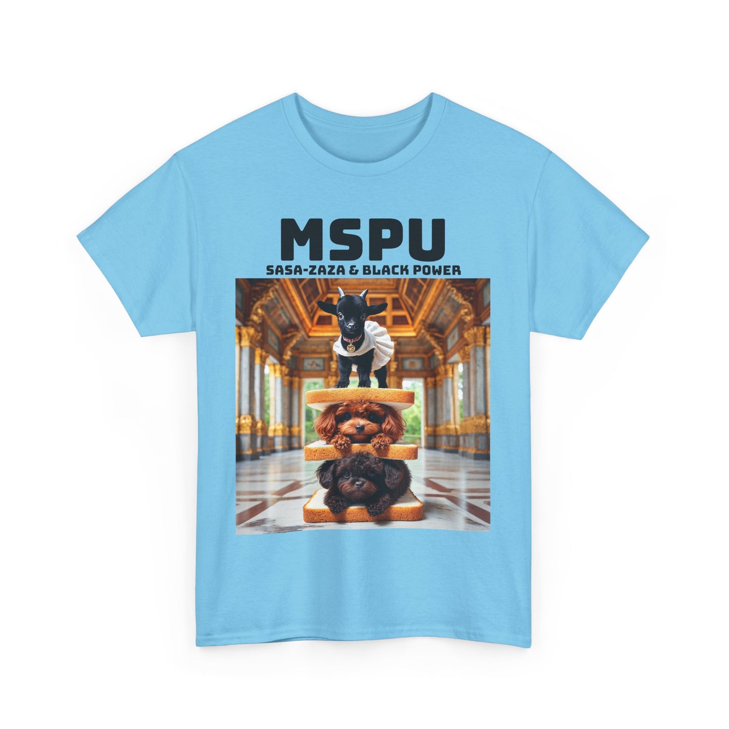 MSPU Sasa-Zaza T-shirt - Black Power