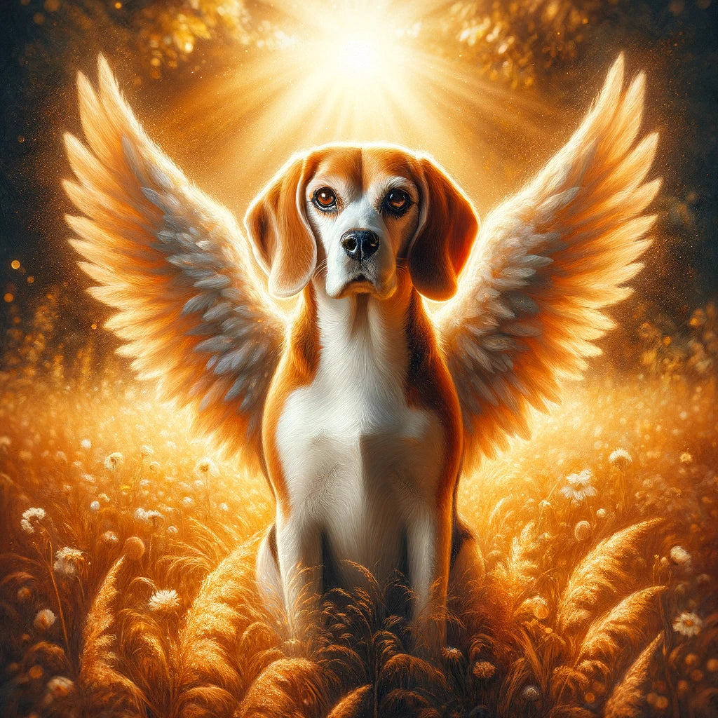 Heavenly Tails - Momo & Sasa Custom Pet Portrait - Pet Angel