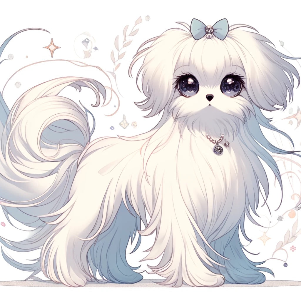 Pawsome Profile - Momo & Sasa Custom Pet Portrait - Pet Anime Profile Picture