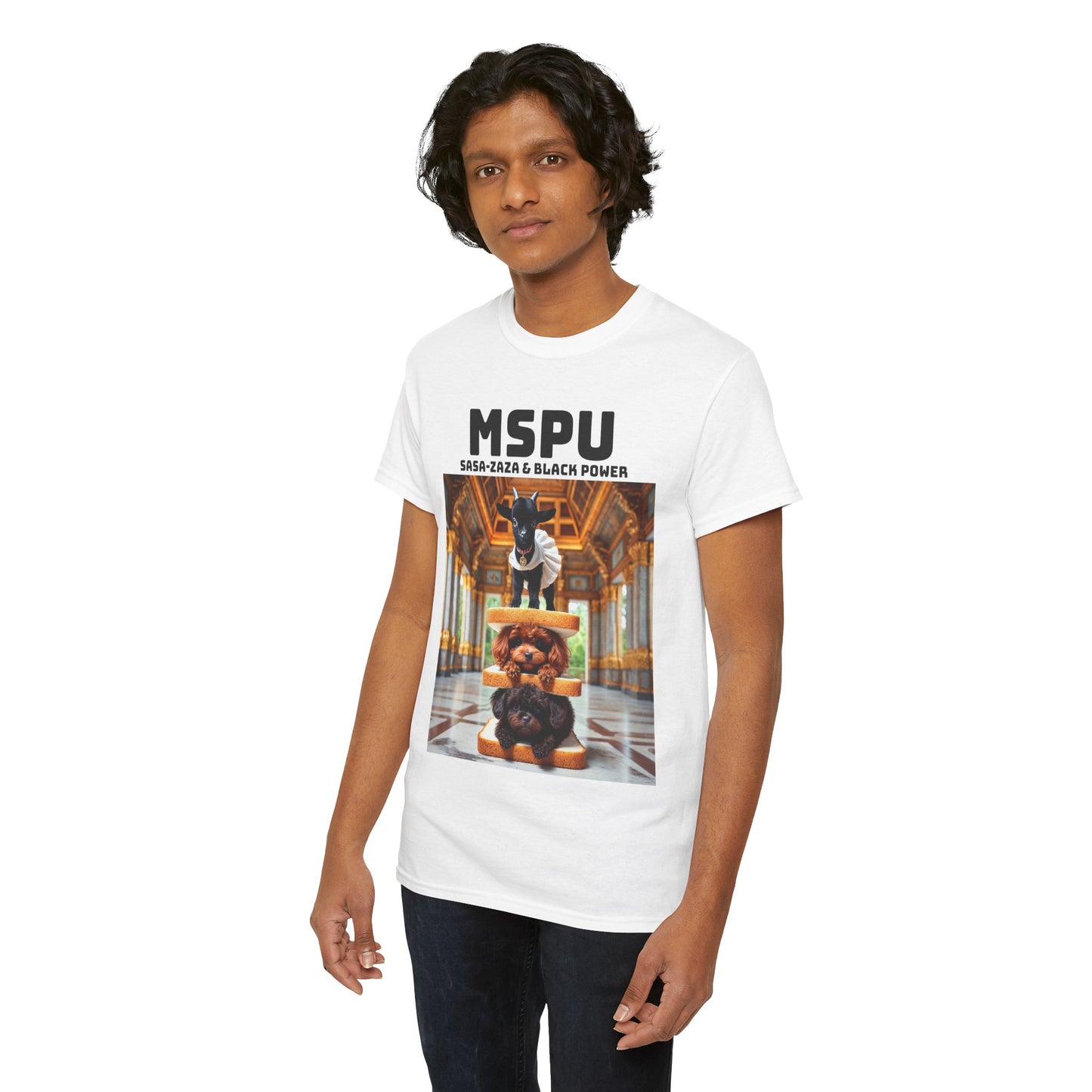 MSPU Sasa-Zaza T-shirt - Black Power