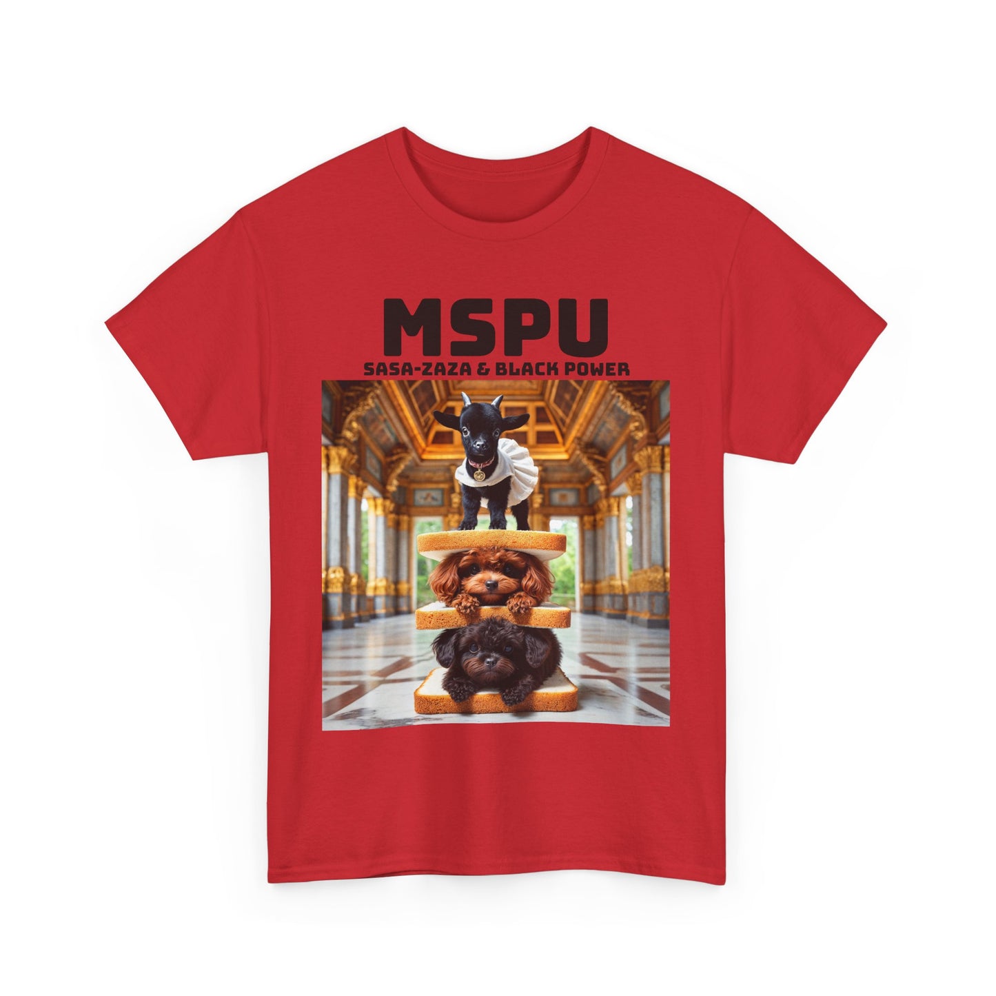 MSPU Sasa-Zaza T-shirt - Black Power