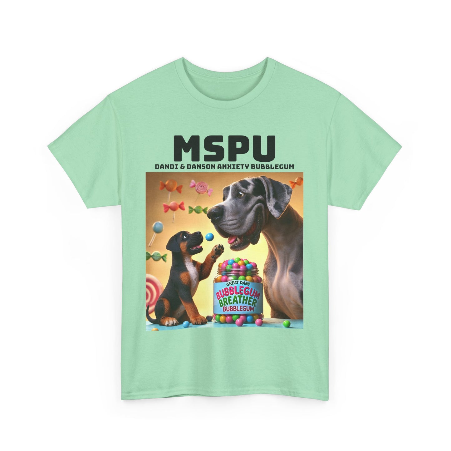 MSPU Candy Fan T-shirt - Anxiety Bubblegum