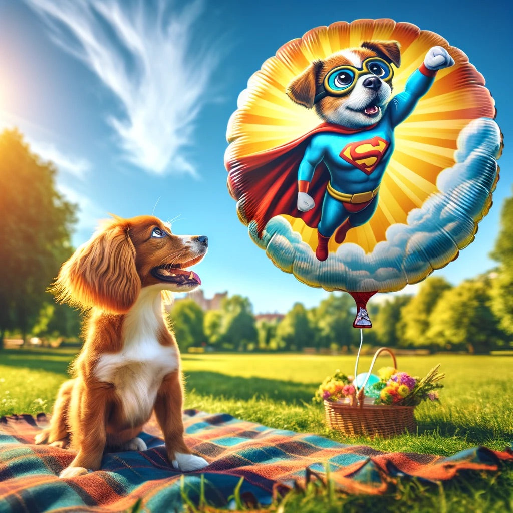 Breezy Bubbles - Momo & Sasa Custom Pet Balloon