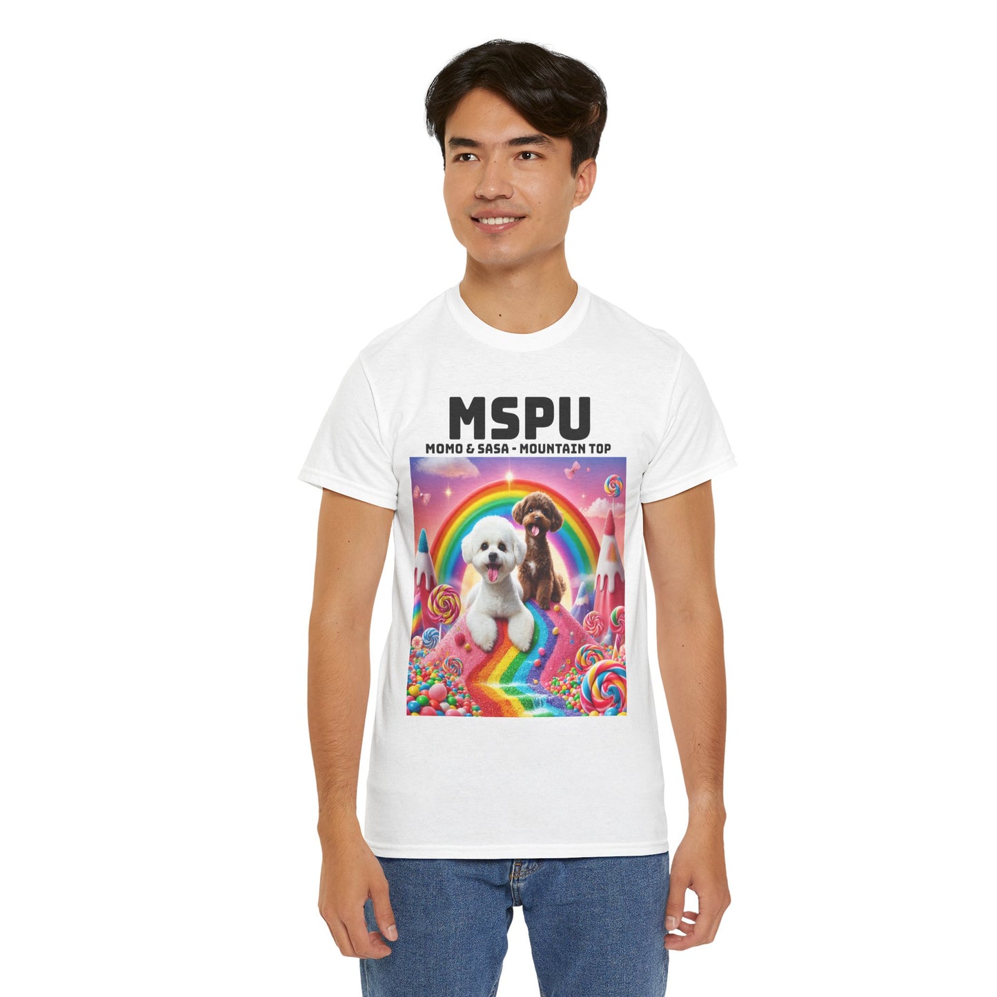 MSPU Momo & Sasa T-shirt - On the Top of the Mountain