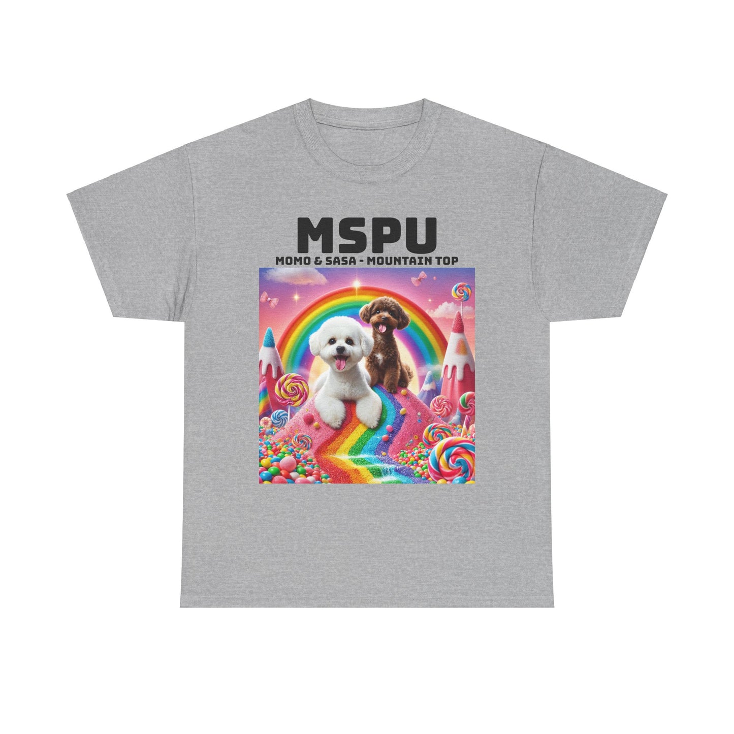 MSPU Momo & Sasa T-shirt - On the Top of the Mountain