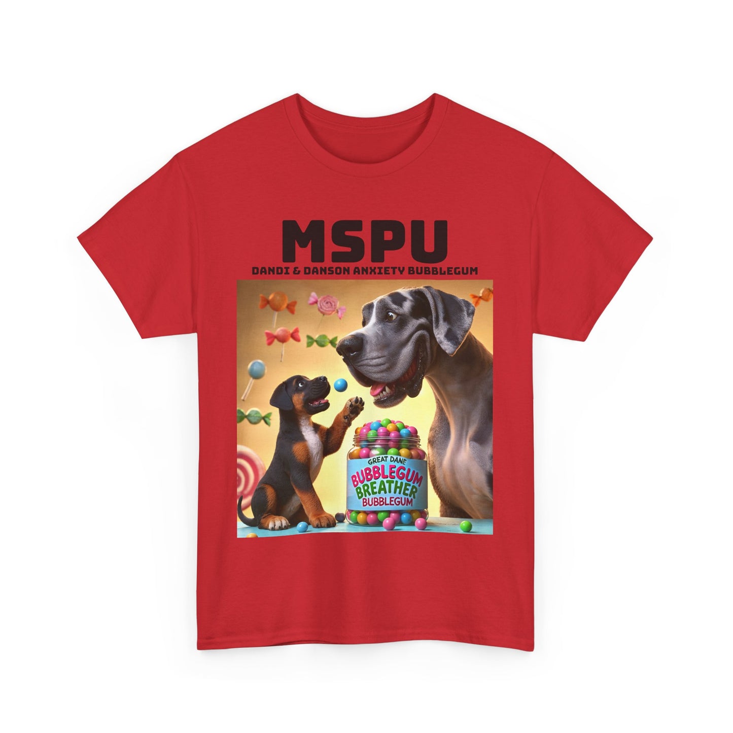 MSPU Candy Fan T-shirt - Anxiety Bubblegum