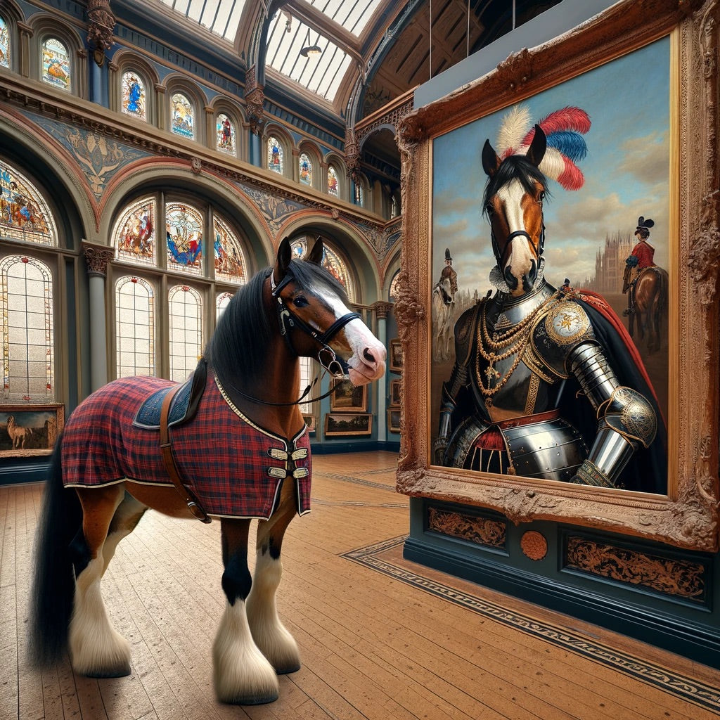 Regal Rovers - Momo & Sasa Custom Pet Portrait - Museum Masterpiece