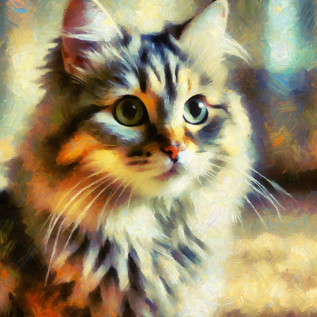 Canvas Companions - Momo & Sasa Custom Pet Portrait - Pet In Art Style