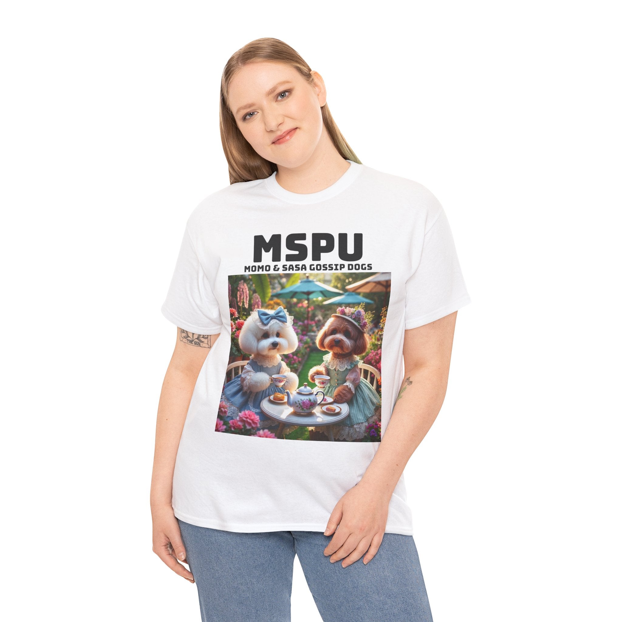 MSPU Momo & Sasa T-shirt - Gossip Dogs