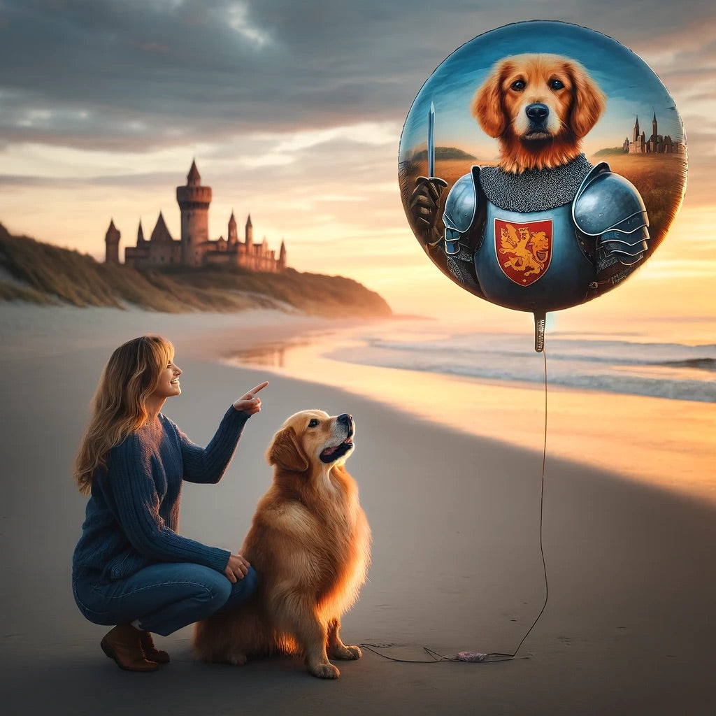 Breezy Bubbles - Momo & Sasa Custom Pet Balloon