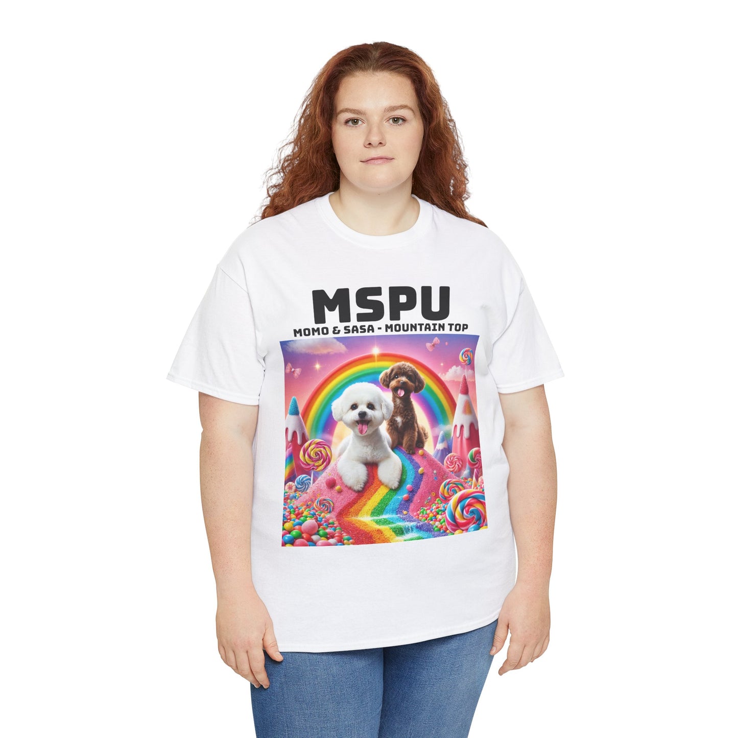 MSPU Momo & Sasa T-shirt - On the Top of the Mountain