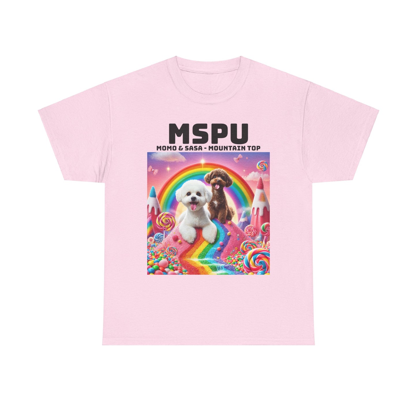 MSPU Momo & Sasa T-shirt - On the Top of the Mountain