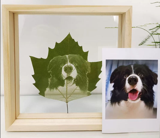 Leafy Likeness – the Momo & Sasa Custom Pet Handicraft - Pet Leaf Carving Art