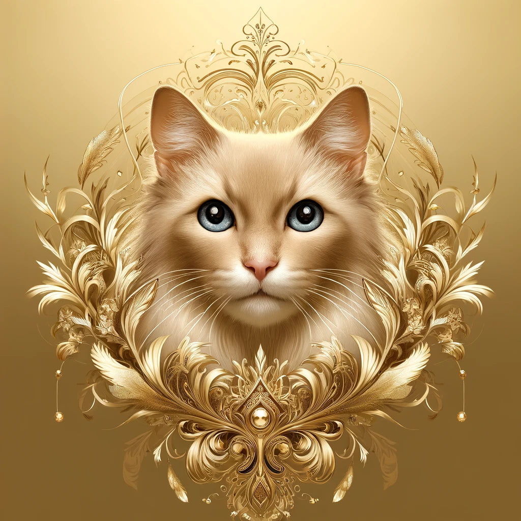 Glamour Paws - Momo & Sasa Custom Pet Portrait - Miss Universe