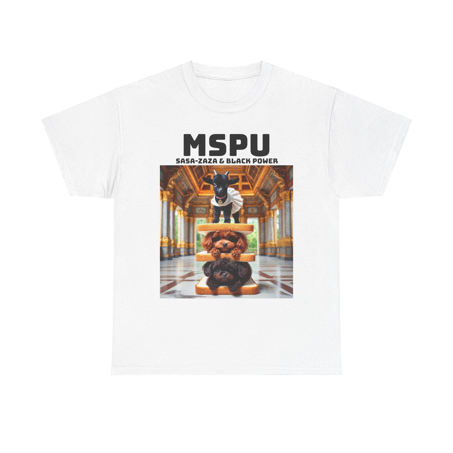 MSPU Sasa-Zaza T-shirt - Black Power