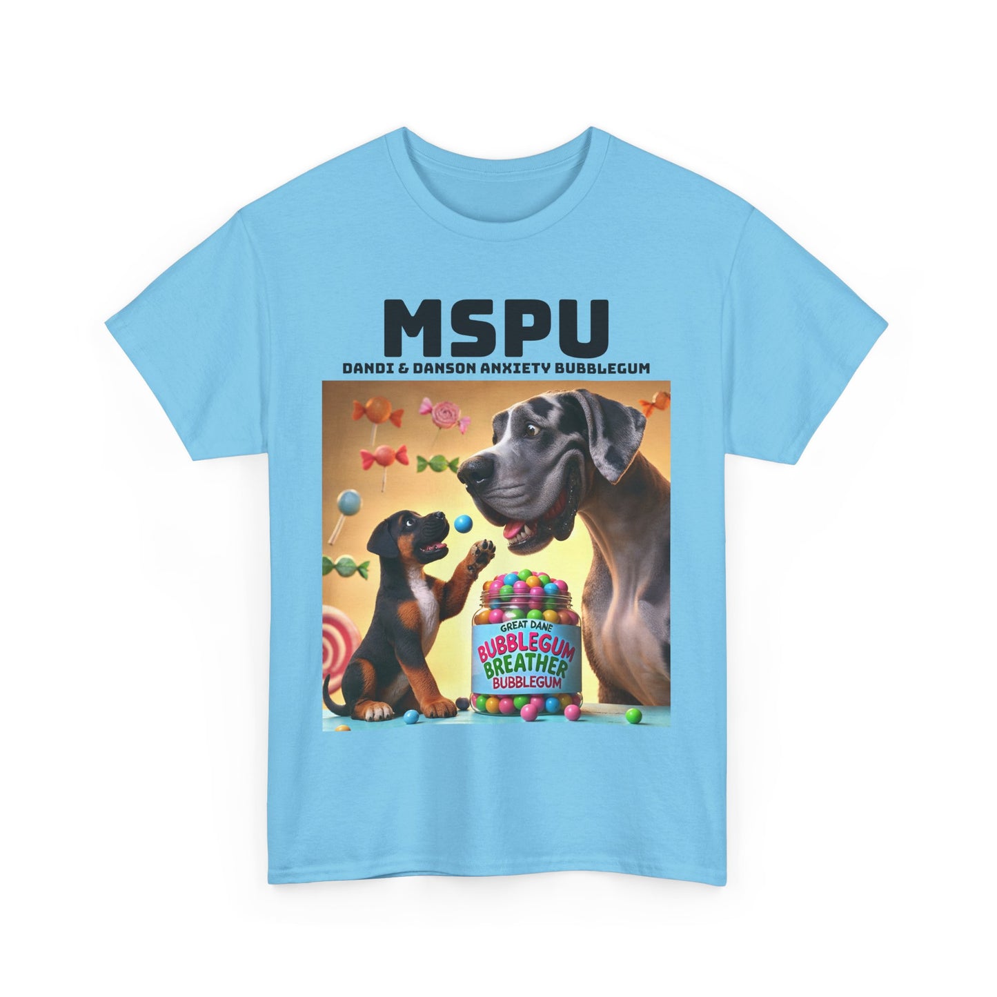 MSPU Candy Fan T-shirt - Anxiety Bubblegum