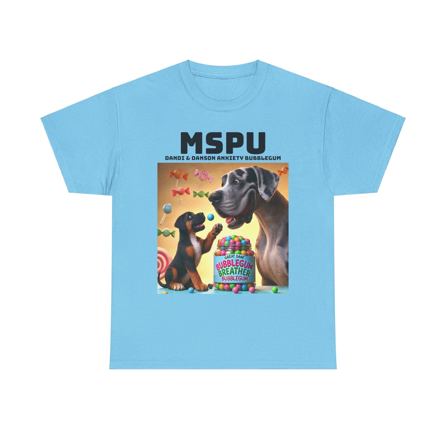 MSPU Candy Fan T-shirt - Anxiety Bubblegum